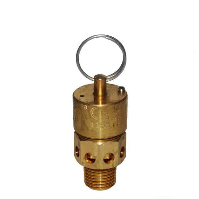 6000 – Atmospheric Discharge Compact Brass Safety Relief Valve