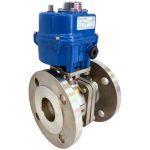 JV240012 – Electrically Actuated Two-Piece Stainless Steel Ball Valve, Flanged PN16/40 JV240012 – Electrically Actuated Two-Piece Stainless Steel Ball Valve, Flanged PN16/40