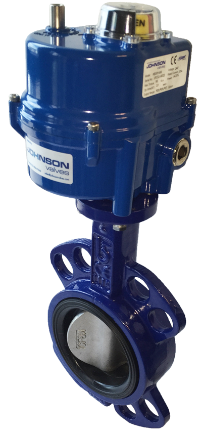 Electric Actuated Butterfly Valves - Johnson Valves
