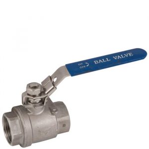 JV090004 - Two-Piece Stainless Steel Ball Valve
