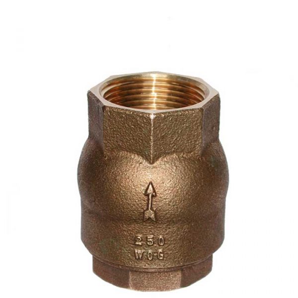 T480Y Bronze Nibco SpringLoaded Check (NonReturn) Valve Johnson