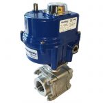 JV240009 – Electrically Actuated Fire Safe Stainless Steel Ball Valve