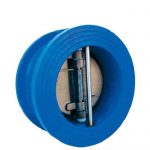 JV081002 – Cast Iron Wafer Spring Assisted Duel Plate Check (Non-Return) Valve - EPDM Seat
