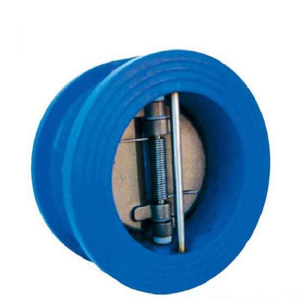JV081002 – Cast Iron Wafer Spring Assisted Dual Plate Check (Non-Return) Valve - Long Length
