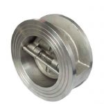 JV081003 – Stainless Steel Wafer Spring Assisted Duel Plate Check (Non-Return) Valve - Metal Seat