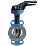 JV100032 – Ductile Iron Wafer Butterfly Valve, Silicon Lined for Food Duty