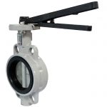 JV52E – Ductile Iron Wafer Butterfly Valve, EPDM Lined
