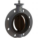 JV60N – Marine Ductile Iron Mono Flange Butterfly Valve, NBR Lined