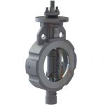 JV96 – Carbon Steel Wafer High-Performance Butterfly Valve, PTFE Lined