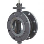 JV98 – Carbon Steel Double Flange High-Performance Butterfly Valve, PTFE Lined