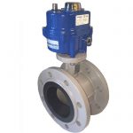 JV240016 – Electrically Actuated Marine Quality Double Flange Butterfly Valve