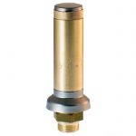 813 – Goetze Atmospheric Discharge With Safety Shroud Brass Safety Relief Valve