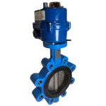 JV240043 – Electrically Actuated Lugged Butterfly Valve, Viton Lined