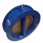 JV081015 – Ductile Iron ANSI Wafer Spring Assisted Dual Plate Check (Non-Return) Valve - NBR Seat