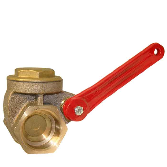 1/2 NPT 200 WOG Quick Opening Gate Valve – Bronze Brass Lever Operated BR01041419