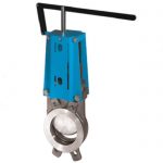 JV060038 - Stainless Steel Uni-Directional Knife Lever Operated Gate Valve