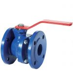 JV091019 – Ductile Iron Ball Valve, Flanged PN16 - ISO 5211 Direct Mount